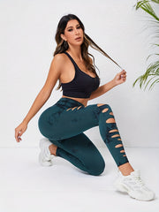 Tie Dye High Waist Yoga Leggings Sexy Butt Lifting Tight Pants
