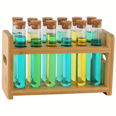 12pcs 13ml Glass Test Tubes With Cork Stoppers