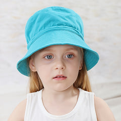 Boys Star Pattern Fisherman Hat, Adjustable Wide Brim