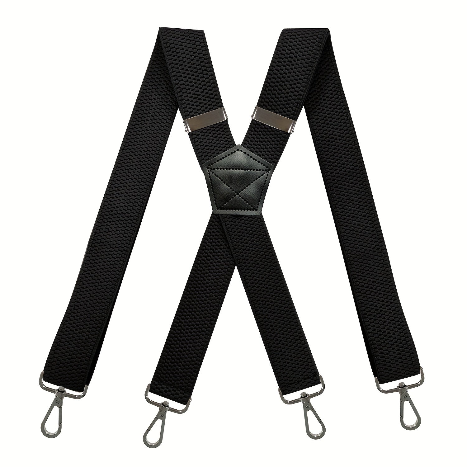 Men's Elastic Adjustable Suspenders With Hooks