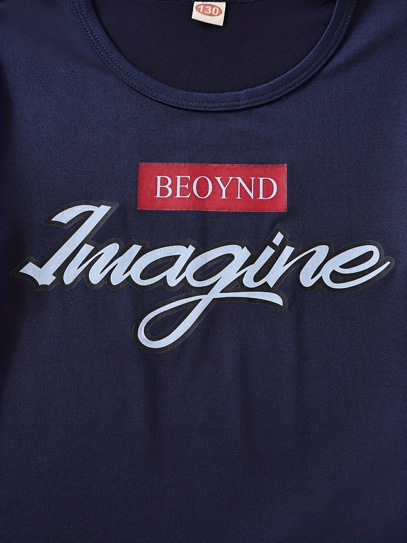 Boys Imagine Outfit Shorts & T-shirt Short Sleeves Crew Neck Casual Summer Kids