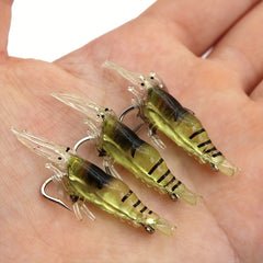 10pcs Soft Shrimp Fishing Lures Bionic Soft Lures