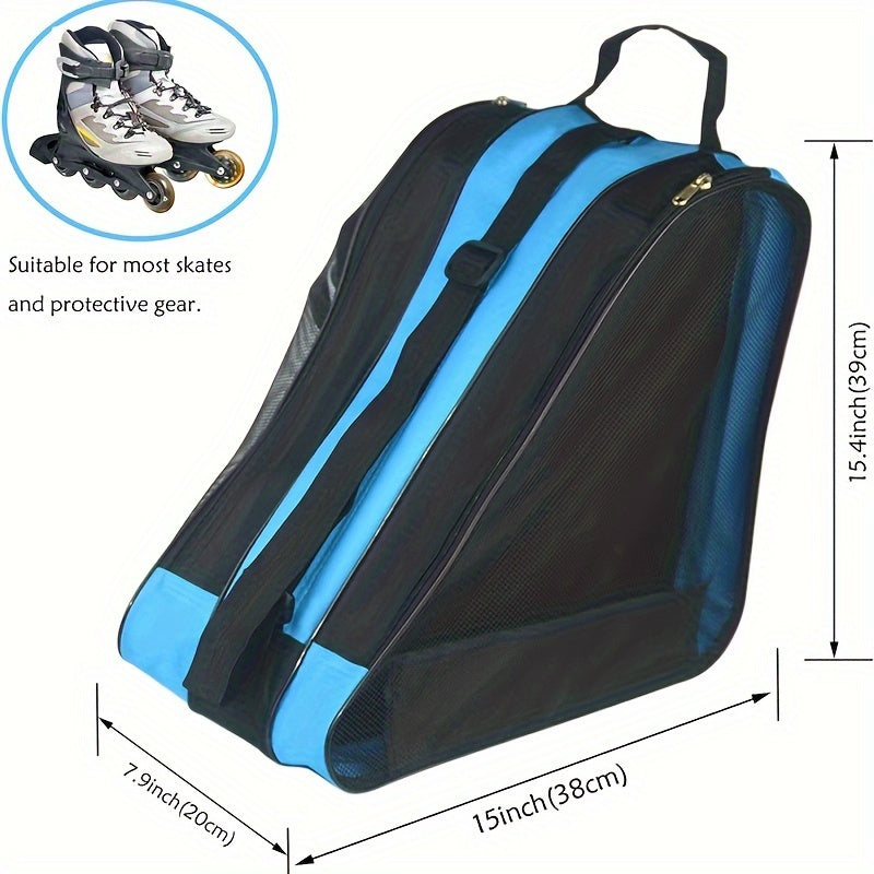 Roller Skating Shoe Storage Bag Outdoor Sports Backpack Large Capacity