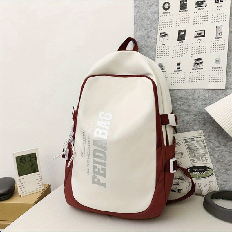 Large Capacity Schoolbag for Women College Students High School Students