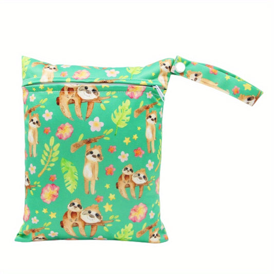 Animal Print Reusable Wet Bag