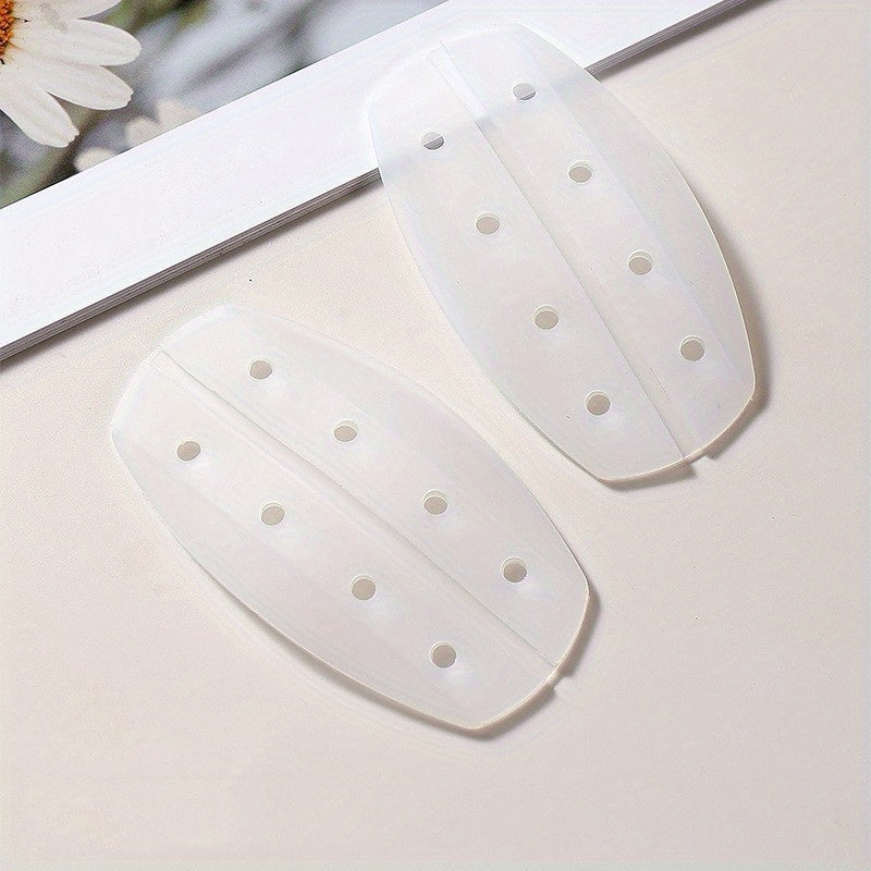 4 Pcs Silicone Shoulder Pads Non-slip Bra Strap Soft Cushions