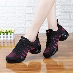 Women's Breathable Jazz Dance Shoes with Arch Support