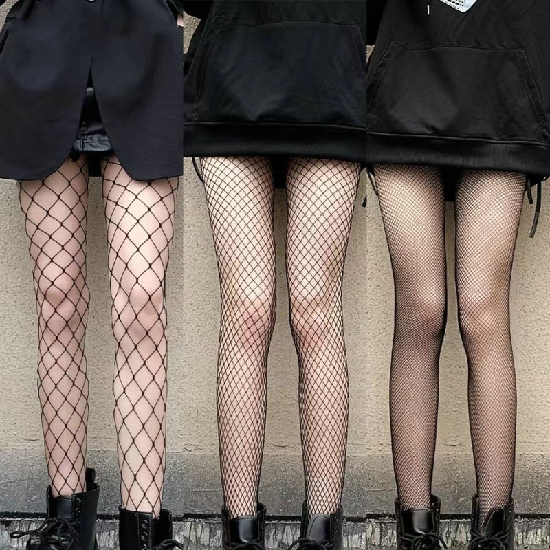 3 Pairs Women's Fishnet Stockings Tights