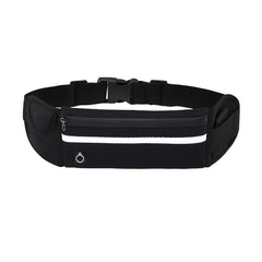 Reflective Fanny Pack Waist Bag with Bottle Holder