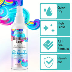 DIY Cotton Fabric Sublimation Coating Spray Self Drying Baking Coating Liquid