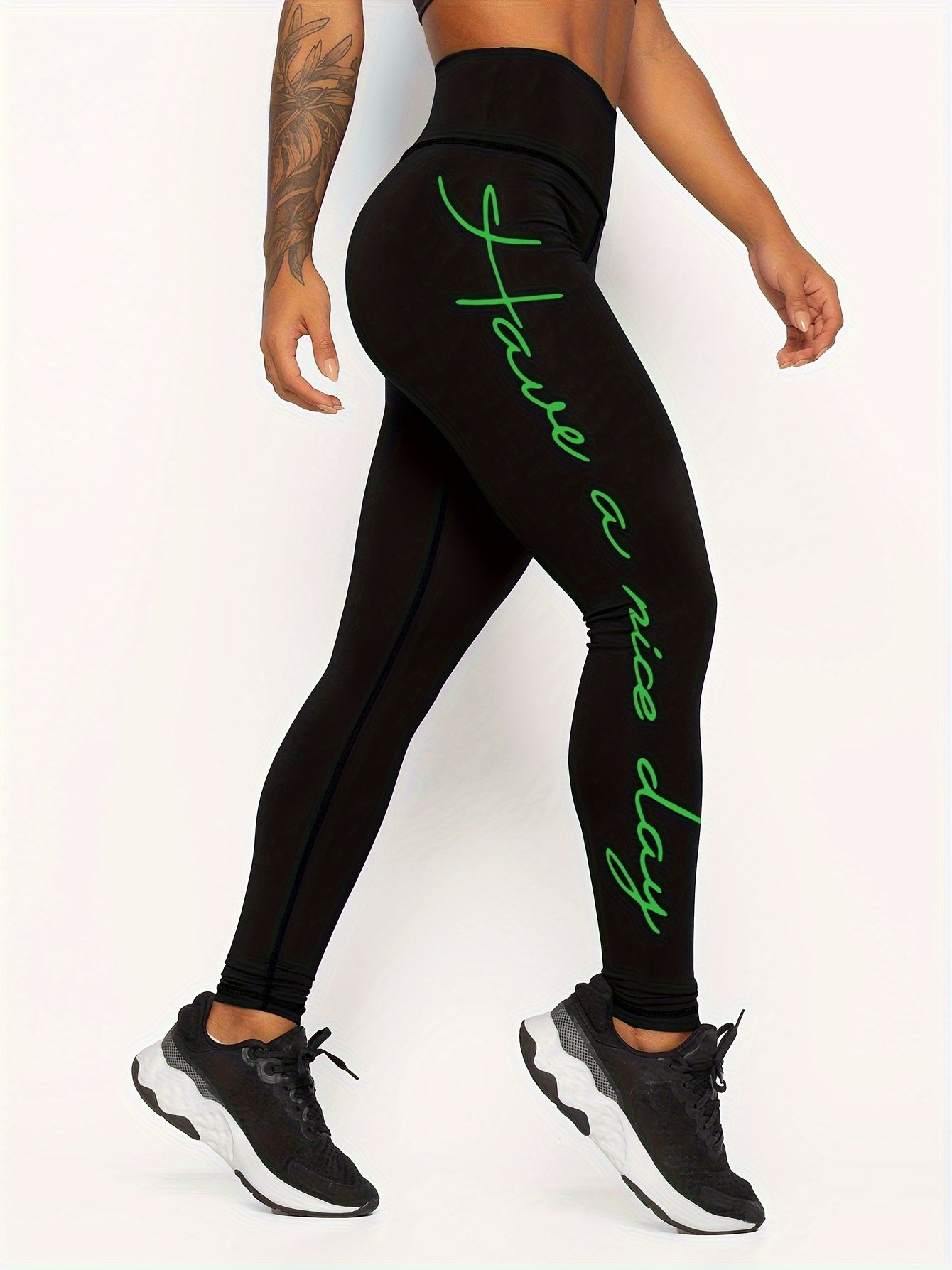 Yoga Workout Pants Women's High Stretch Leggings