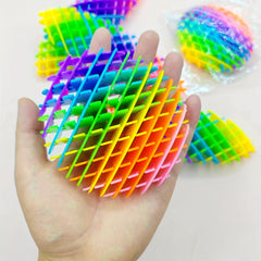 Glowing Finger Telescopic Tennis Toy Random Colors