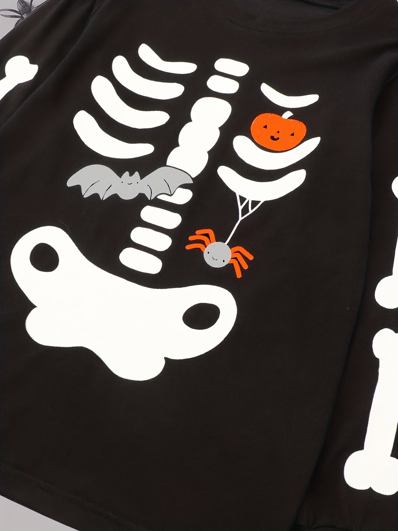 Halloween Little Kids Long Sleeve T shirt Trousers Set