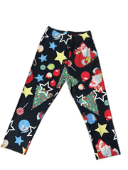 Christmas Casual Leggings Women's Plus Graphic Print Skinny Leggings