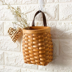 Boho Hanging Basket Wall Organizer Home Decoration