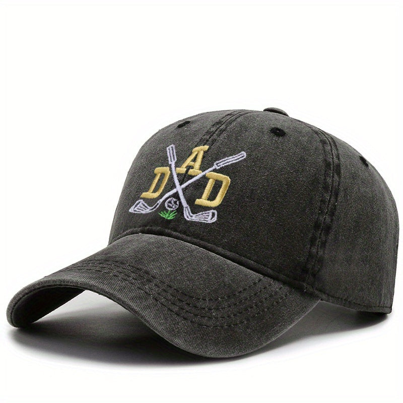 Unisex Outdoor Sport Baseball Cap with DAD Embroidery