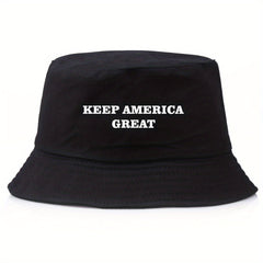 KAG Bucket Hat Unisex Fisherman Cap Independence Day Headwear