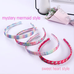 Glitter Thin Headbands for Girls Sparkly No Slip Hairbands