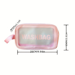 Waterproof PVC Wash Bag Portable Cosmetic Storage Bag for Travel