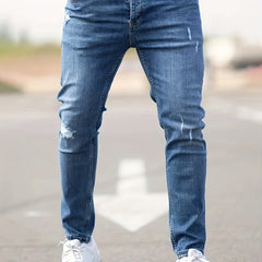 Slim Fit Stretch Denim Jeans for Men