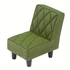 1/12 Dollhouse Resin Stool Mini Chair Toy