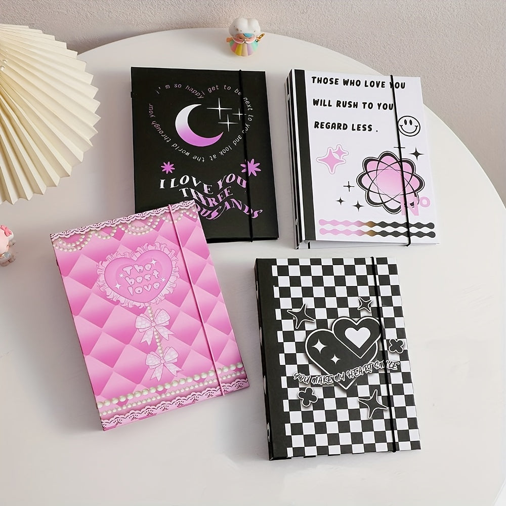Kpop Idol Picture Storage Book A5 Binder Ring Hard Cover Collect Book