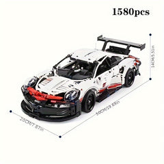 1580pcs Racing Car Building Blocks Model Gift Decoration for Halloween