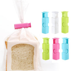 4pcs Bread and Toast Sealing Clip, Kitchen Storage Lock Type Press Type Clip