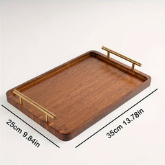 Bamboo Serving Tray Coffee Table Tray Decorative Tray
