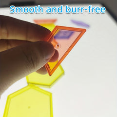 Geometry Toy for Kids: Light Through Shapes