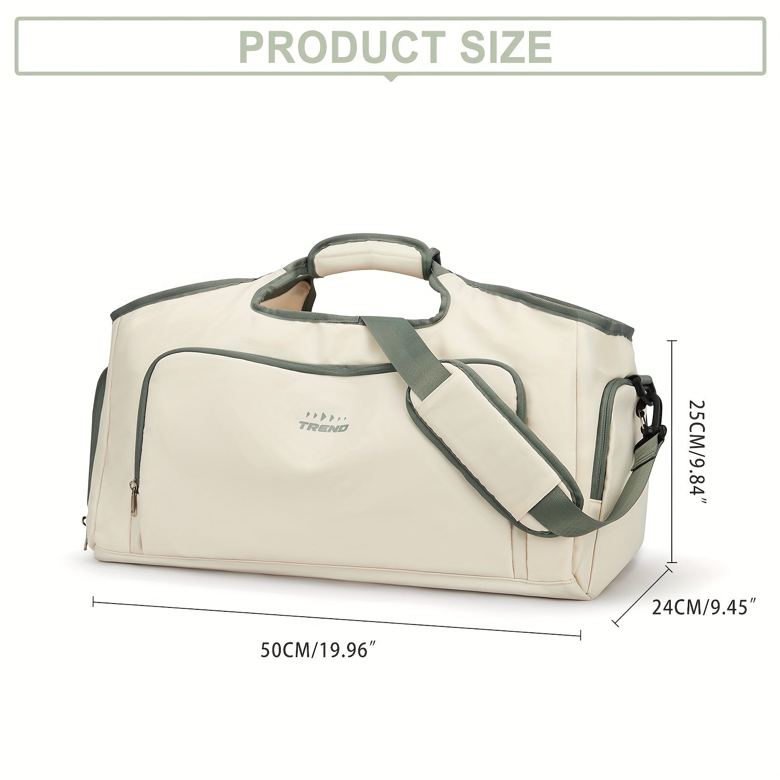 Women's Large Capacity Duffels Bag Outdoor Sports Fitness Swimming Bag