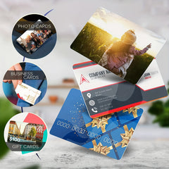 100pcs Metal Business Card Blanks Customize Sublimation Blanks Name Cards