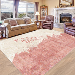 Geometric Soft Faux Sheepskin Floor Mat Washable Anti-skid Throw Rugs