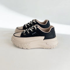 Women's Low Platform Chunky Sneakers Breathable Anti-slip Shoes