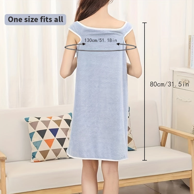 Coral Velvet Bath Towel Quick Drying Water Absorbing for Adults