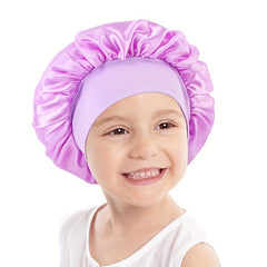 Baby Silk Hair Bonnet Sleeping Hat Cap For Toddlers