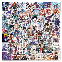 100pcs Impact Stickers Video Game Waterproof Vinyl