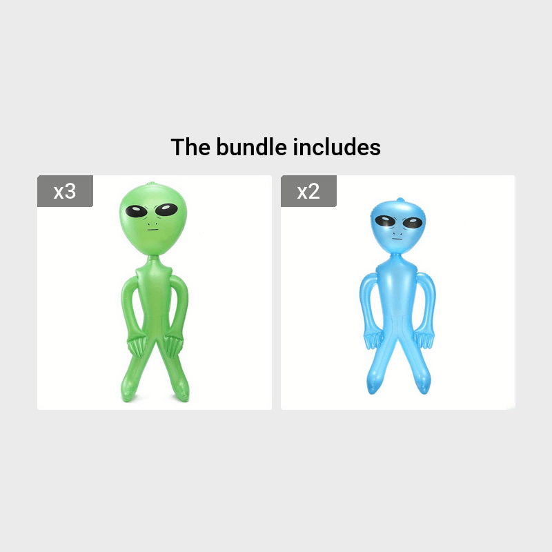 Inflatable Alien for Parties Brain Development