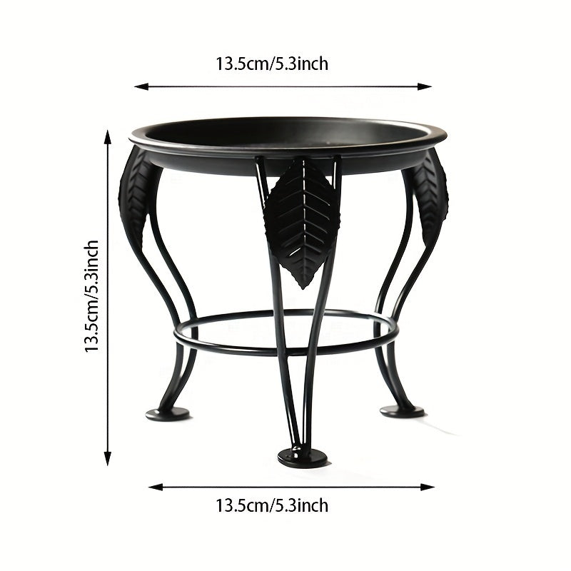Triangular Potted Stand for Vases and Plants