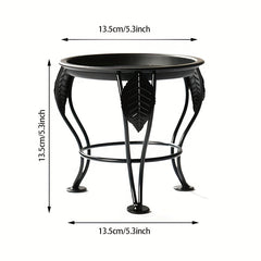 Triangular Potted Stand for Vases and Plants