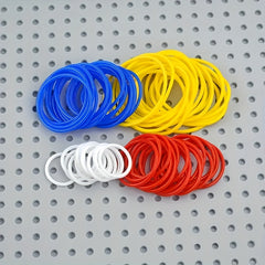 10pcs Rubber Bands for MOC Building Blocks Compatible with 85543 85544 85546