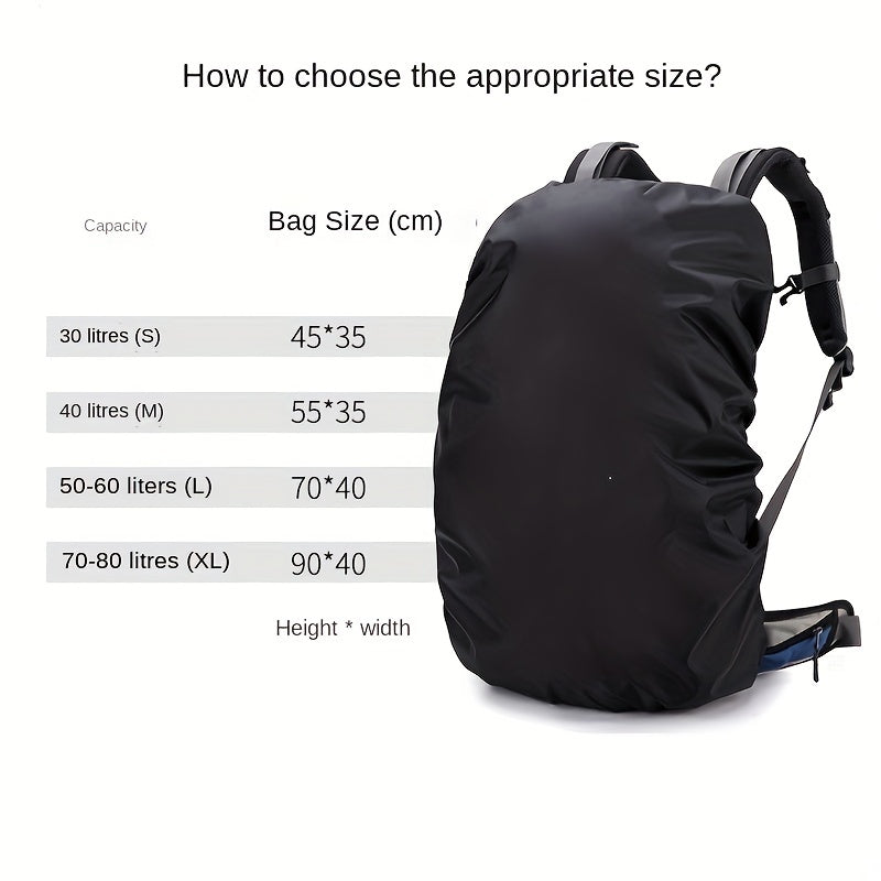 Waterproof Mountaineering Backpack Cover Large Capacity