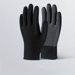 Breathable Anti Slip Cycling Gloves with Sun Protection