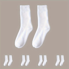 10 Pairs Winter Thermal Warm Socks Mid calf Socks For Men Women