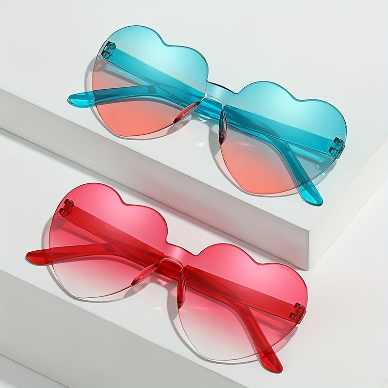 Boys Heart Frame Sunglasses UV Protection Sunshade Summer Kids Accessories
