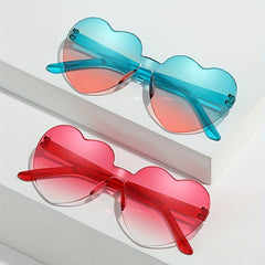Boys Heart Frame Sunglasses UV Protection Sunshade Summer Kids Accessories