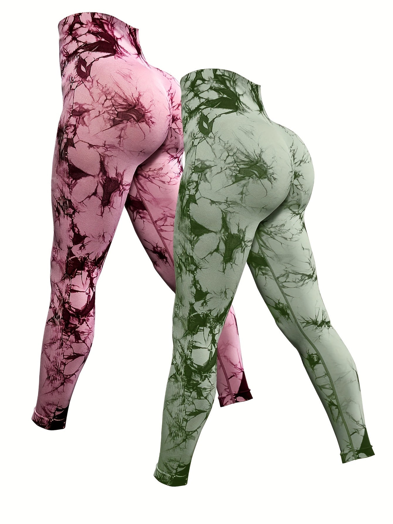 Tie Dye Yoga Pants High Stretch Leggings Women's Activewear