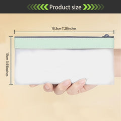 Money Bags With Zipper Cash Envelopes 18.49 X 9.98 Cm Clear Bank Deposit Bags