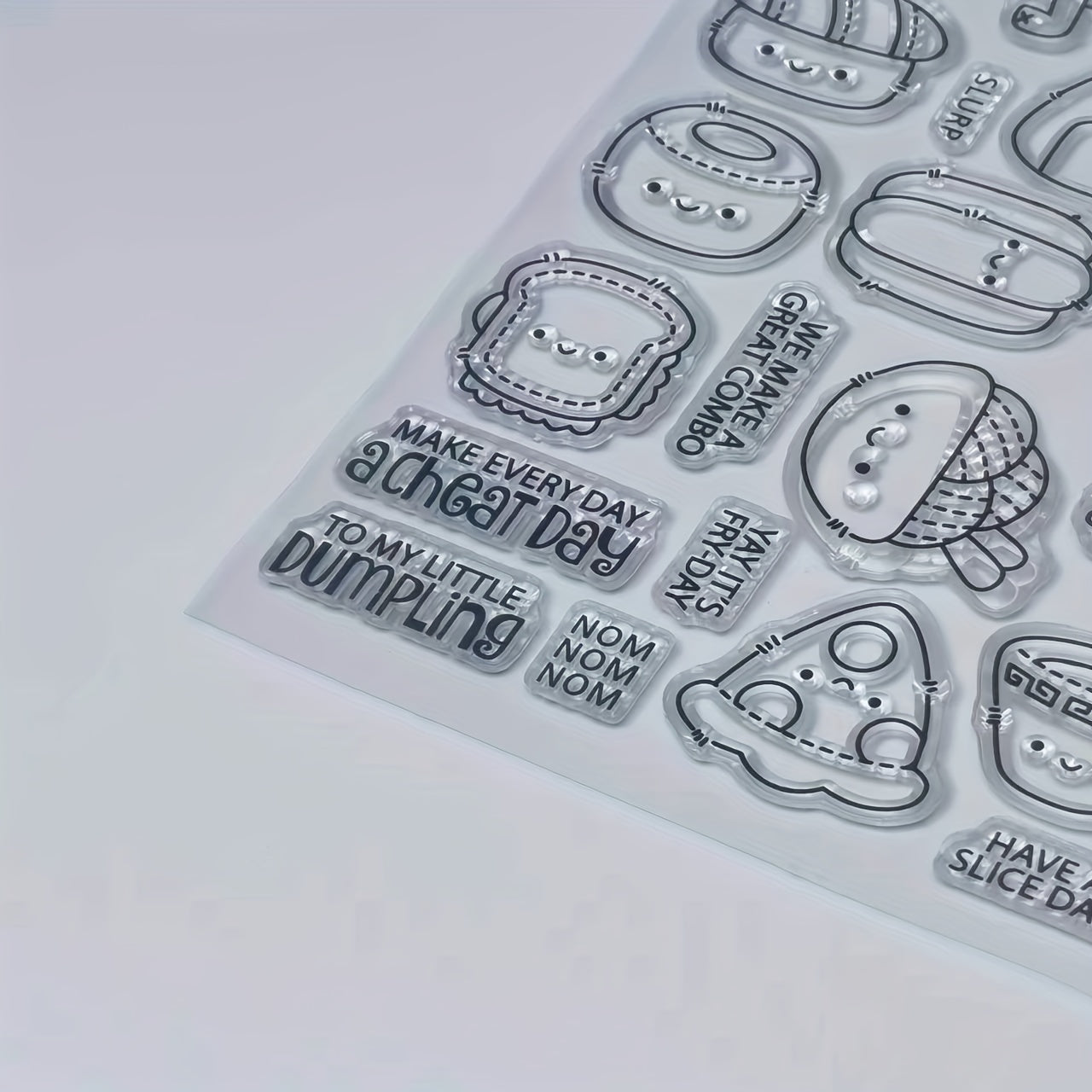 Kitchen Series Clear Stamp for DIY Scrapbook Decoration