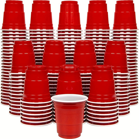 200-Pack Mini Plastic Cups, 5.08 cm Disposable Party Cups